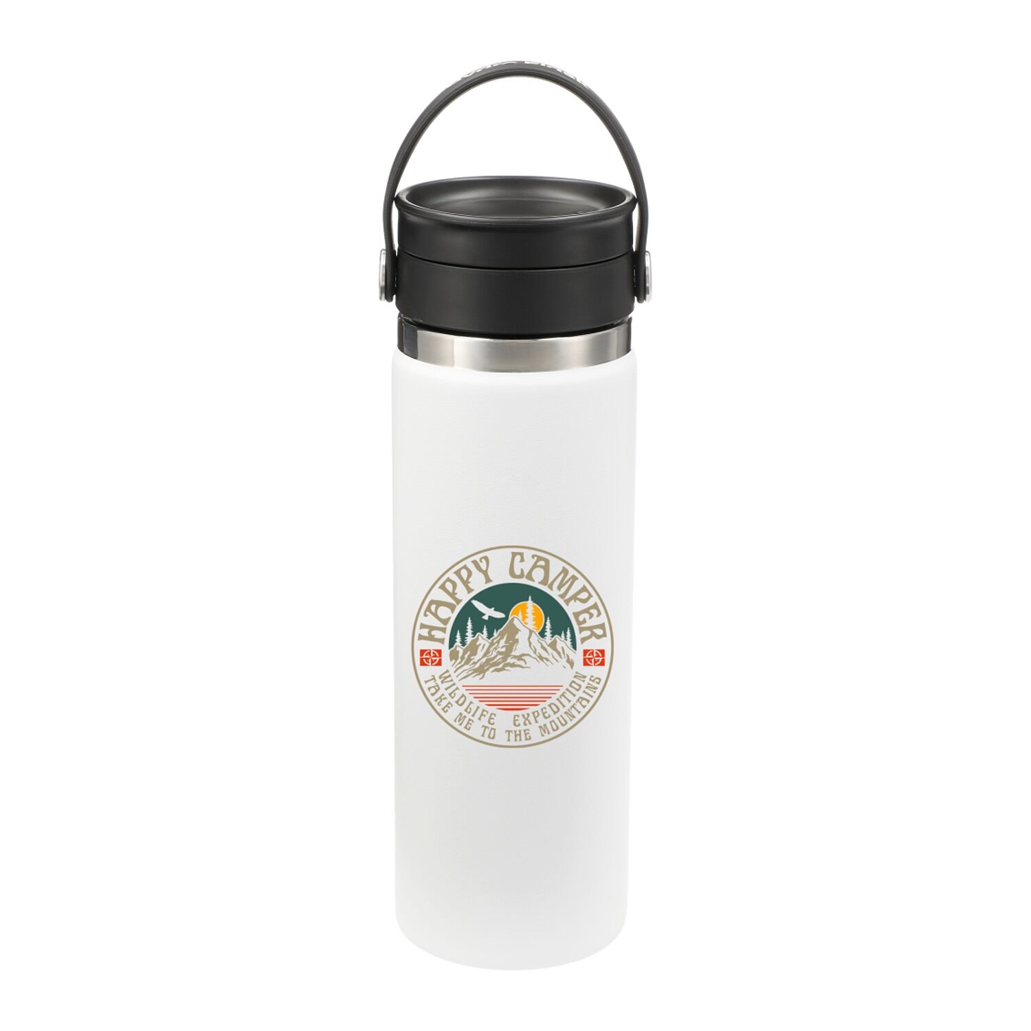 Custom Branded Hydro Flask Drinkware - White