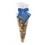 Branded Gourmet Popcorn Cone Bags (large) Midnite Snax Munch