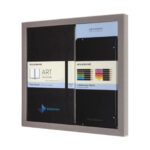 Custom Branded Moleskine® Coloring Kit – Sketchbook and Watercolor Pencils - Black