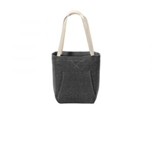 Branded Port & Company ® Core Fleece Sweatshirt Tote Dark Heather Grey