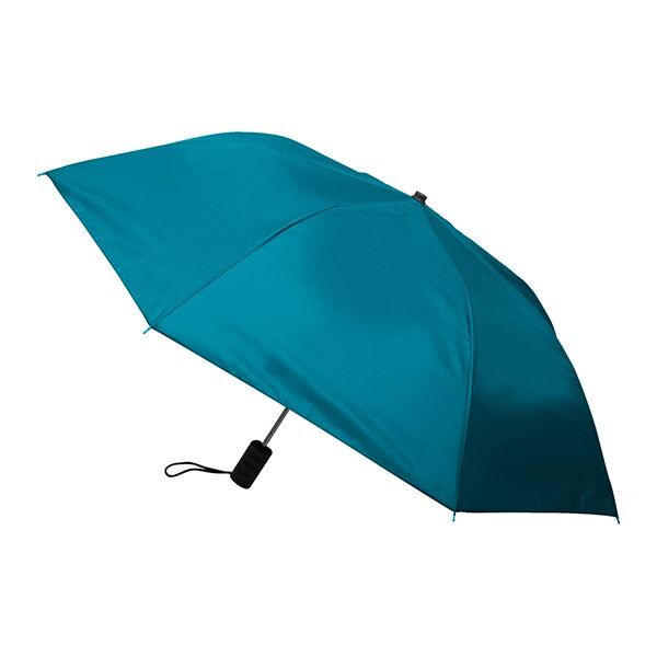 Branded ShedRain® Economy Auto Open Folding Umbrella Teal
