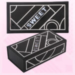 Custom Branded Small Gift Box- 4pk of Small Jars - Black