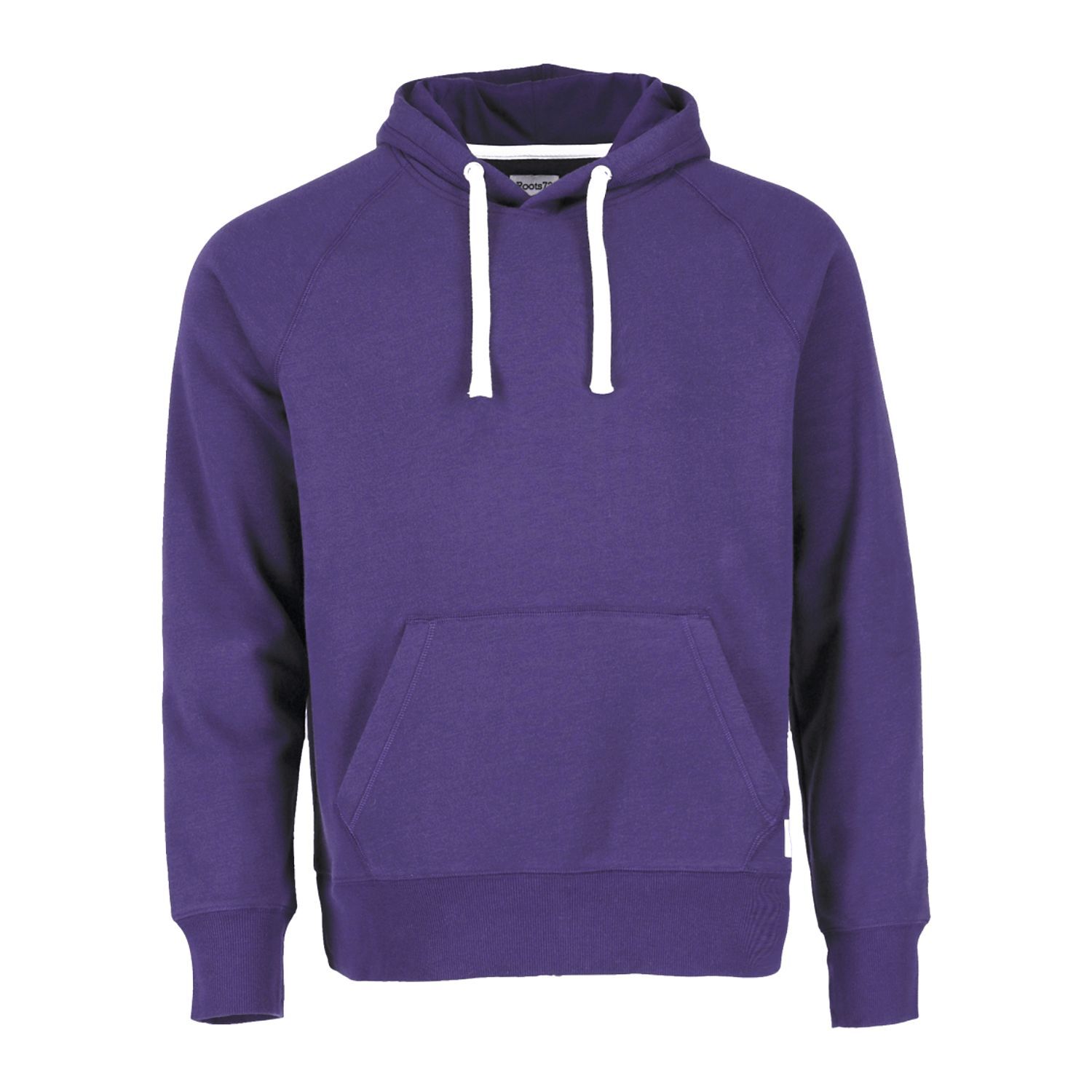 Branded Mens MAPLEGROVE Roots73 Fleece Hoody Bright Purple