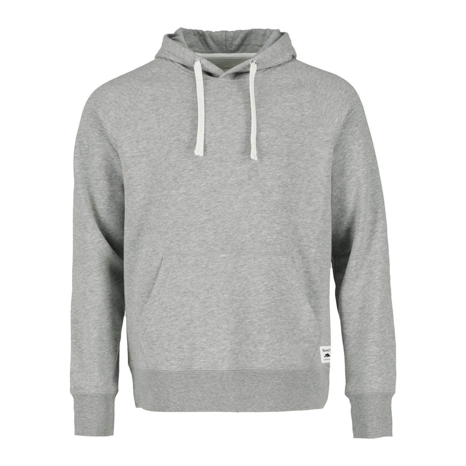 Branded Mens MAPLEGROVE Roots73 Fleece Hoody Grey Mix