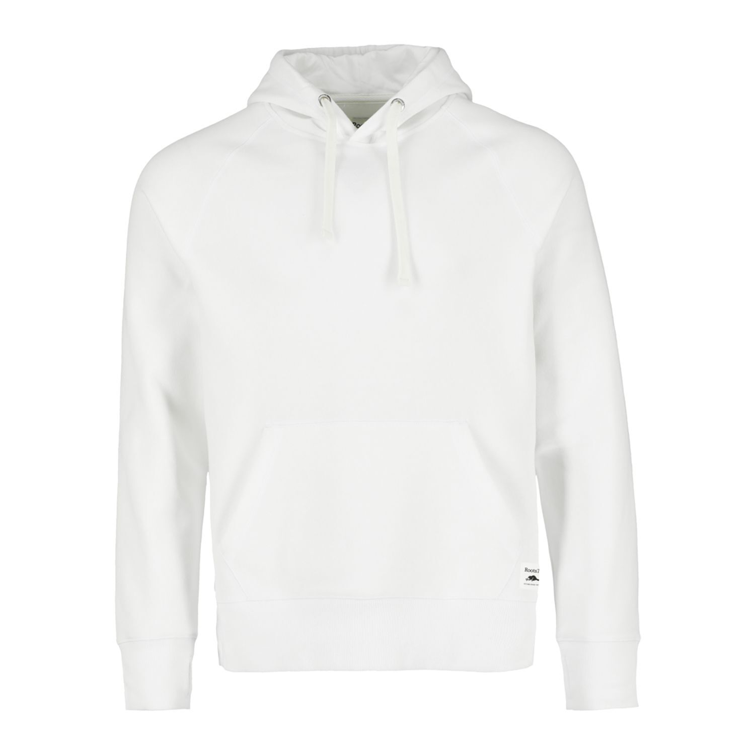 Branded Mens MAPLEGROVE Roots73 Fleece Hoody White