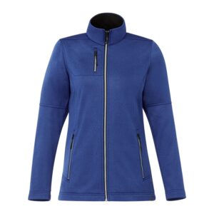 Branded Women’s JORIS Eco Softshell Jacket Metro Blue Heather