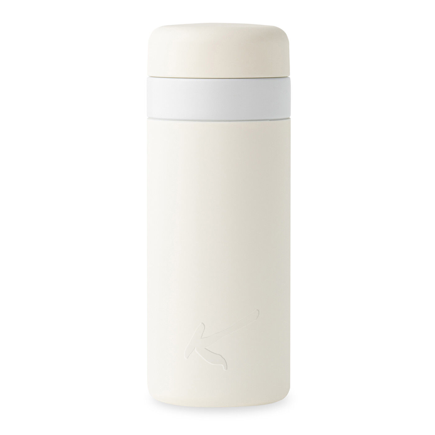 Branded W&P Porter Insulated Ceramic Bottle 16 Oz Cream