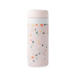 Branded W&P Porter Insulated Ceramic Bottle 16 Oz Pink Terazzo