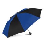 Custom Branded ShedRain Umbrellas - Black/Royal