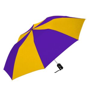 Branded ShedRain® Auto Open Compact Purple/Gold