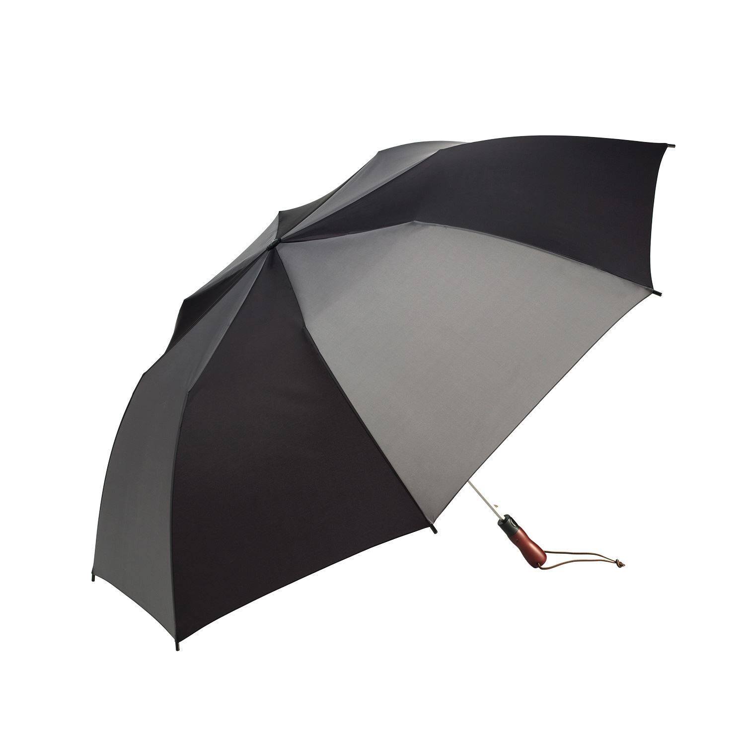 Custom Branded ShedRain Umbrellas - Black/Charcoal