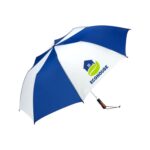 Custom Branded ShedRain Umbrellas - Royal/White