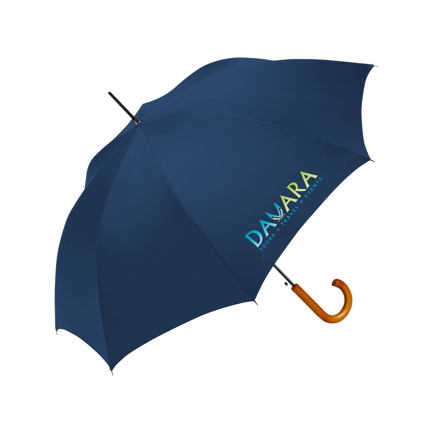 Custom Branded ShedRain Umbrellas - Navy