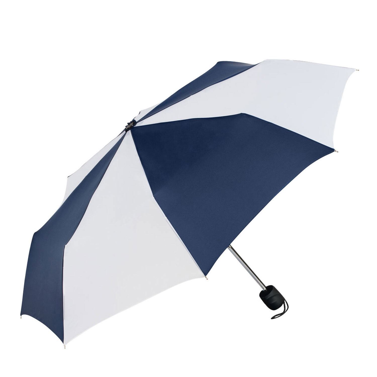 Custom Branded ShedRain Umbrellas - Navy/White