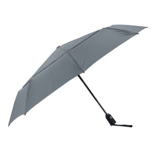 Branded ShedRain® The Vortex™ Folding Umbrella Charcoal