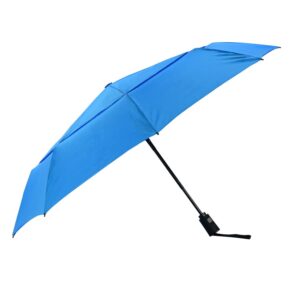 Branded ShedRain® The Vortex™ Folding Umbrella Ocean