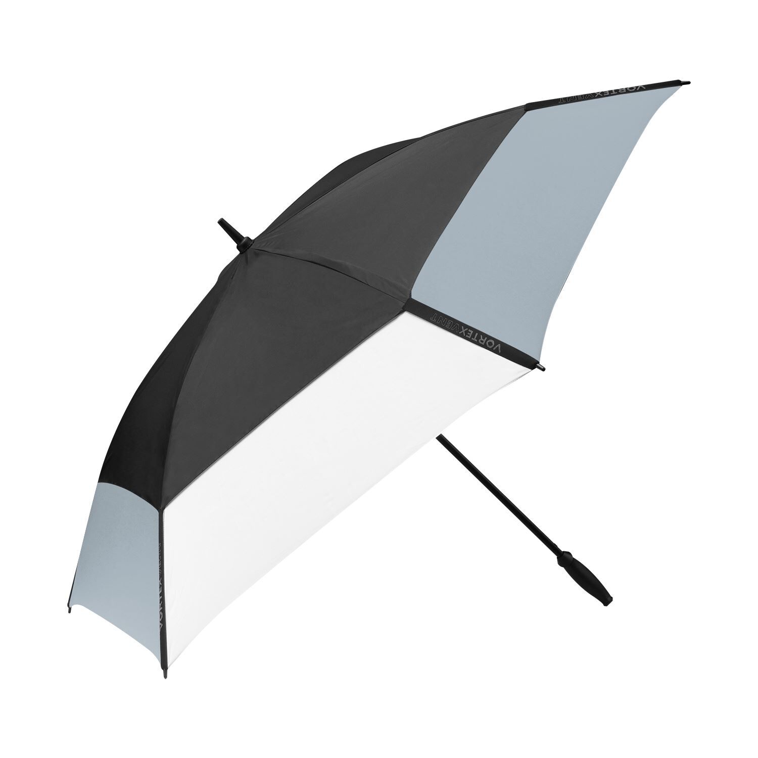 Custom Branded ShedRain Umbrellas - Black/Gray/White