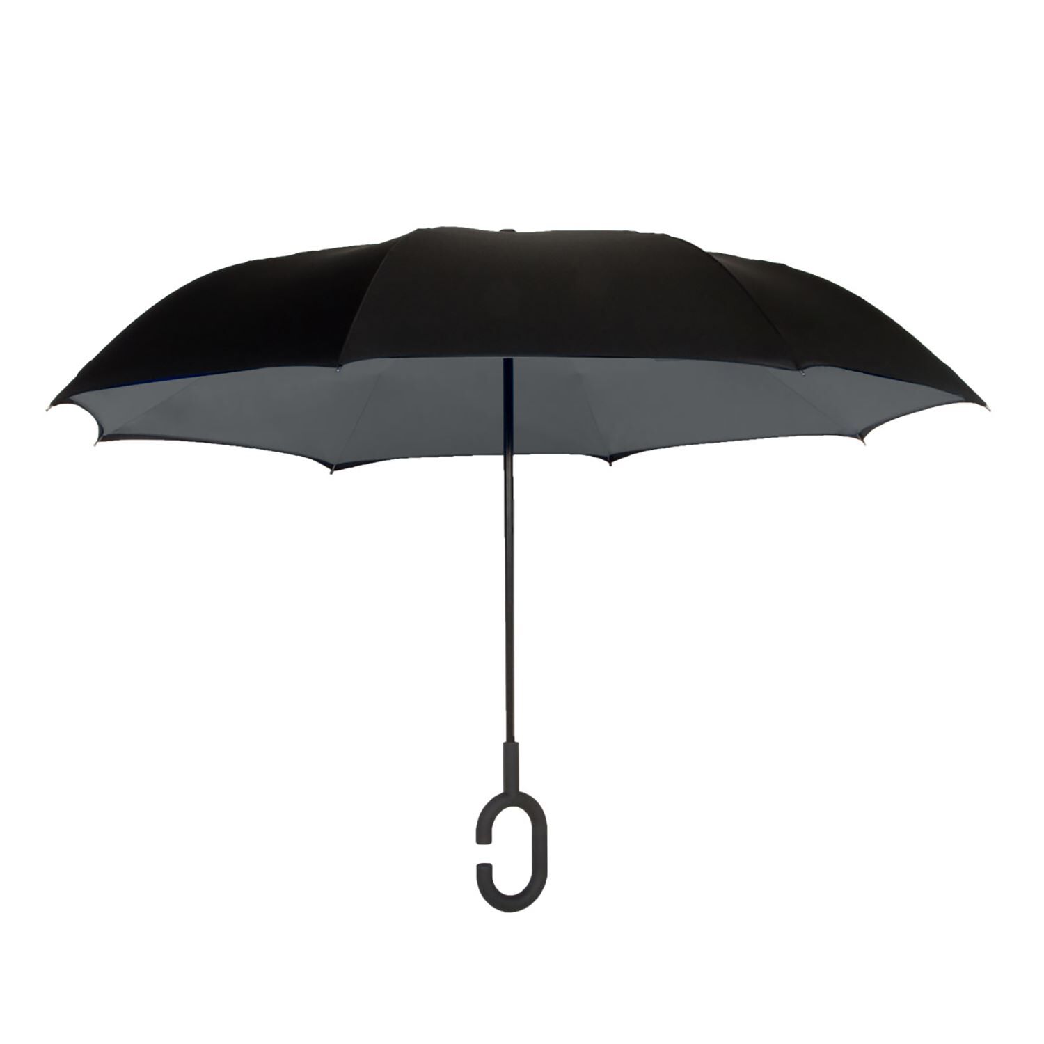 Custom Branded ShedRain Umbrellas - Black/Charcoal