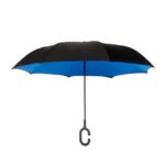 Custom Branded ShedRain Umbrellas - Black/Ocean