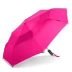 Custom Branded ShedRain Umbrellas - Hot-Pink