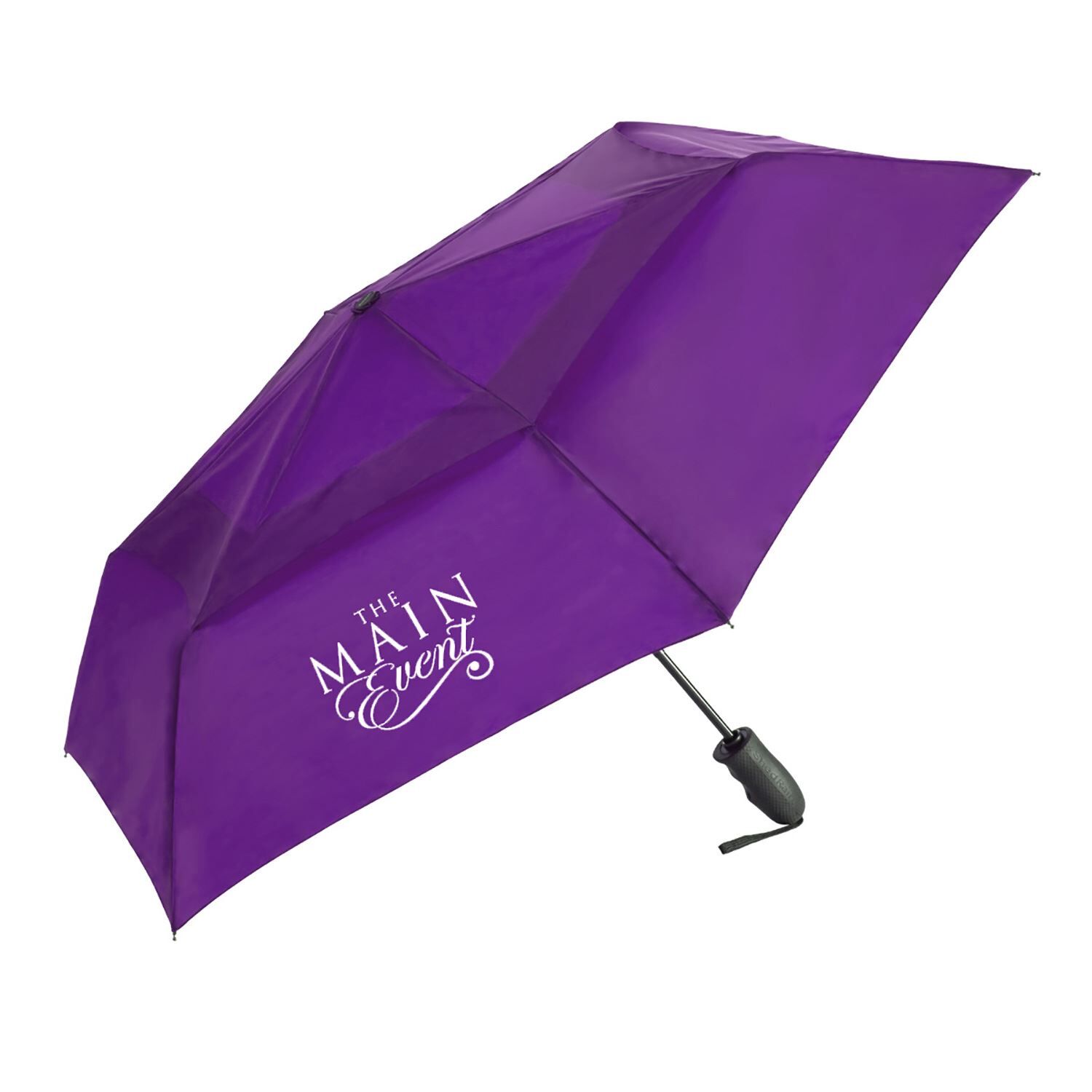 Custom Branded ShedRain Umbrellas - Purple