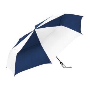 Branded ShedRain® Windjammer® Vented Auto Open & Close Jumbo Compact Navy/White
