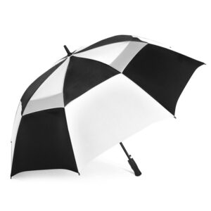 Branded ShedRain® Windjammer® Vented Auto Open Golf (58in Arc) Black/White