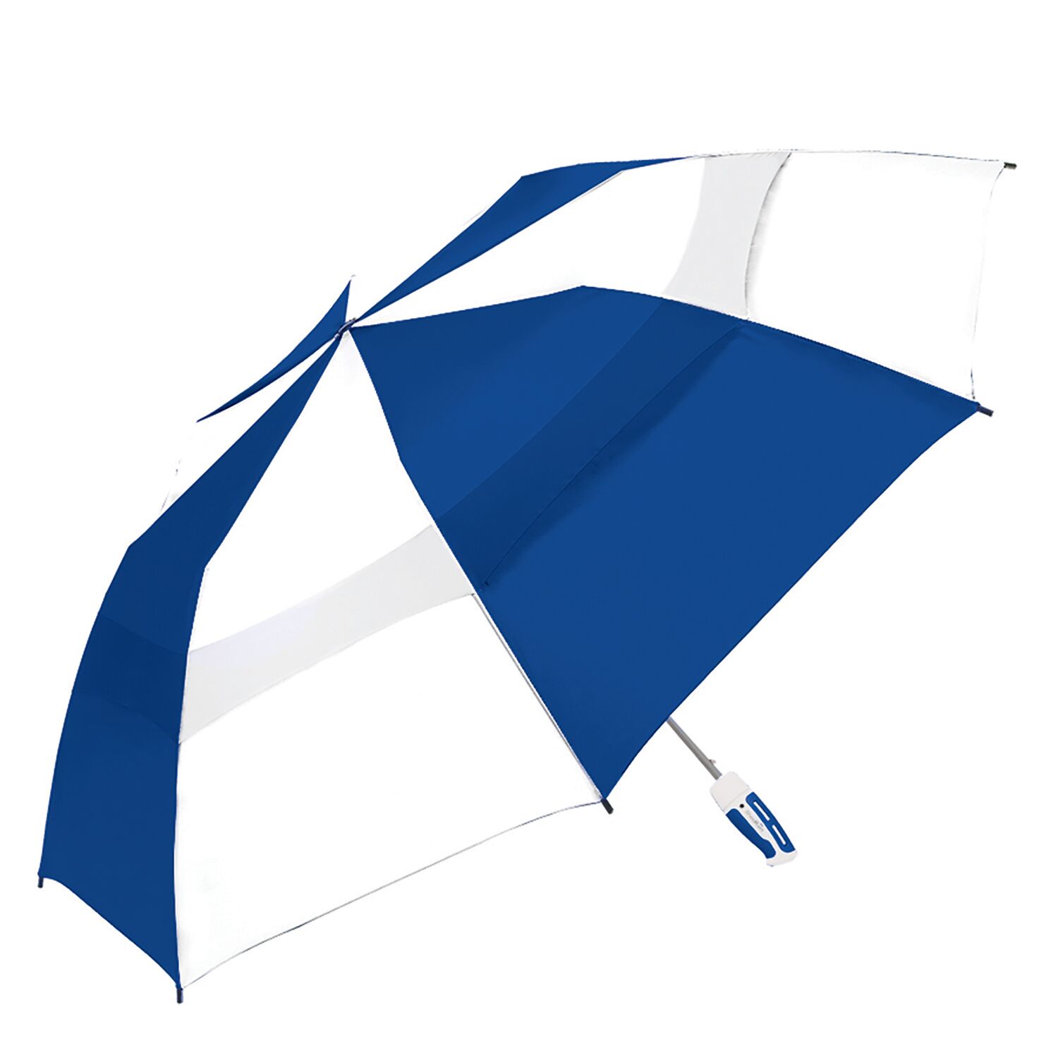 Custom Branded ShedRain Umbrellas - Royal/White