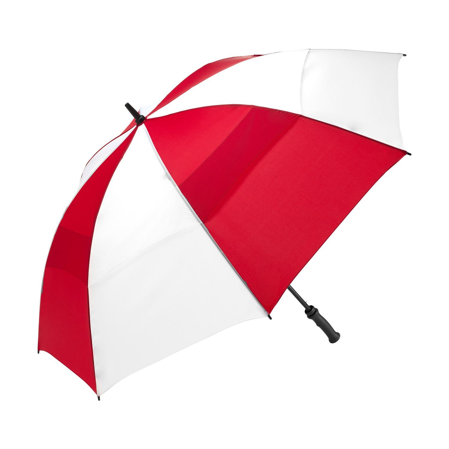 Custom Branded ShedRain Umbrellas - Red/White