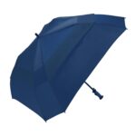 Custom Branded ShedRain Umbrellas - Navy with a Navy Handle