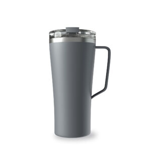 Branded 32 Oz Stainless Steel Mug Grey