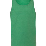 Custom Branded Bella+Canvas Tanks - Green Triblend