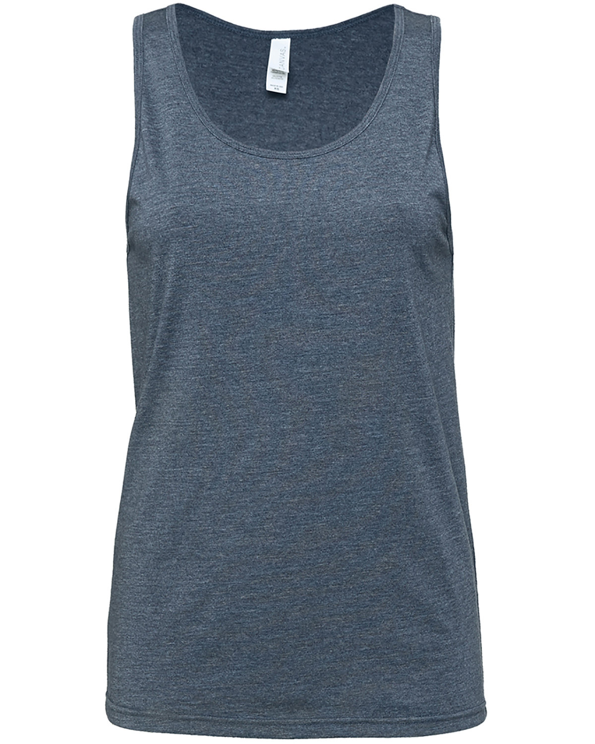 Branded Bella + Canvas Unisex Jersey Tank Heather Navy