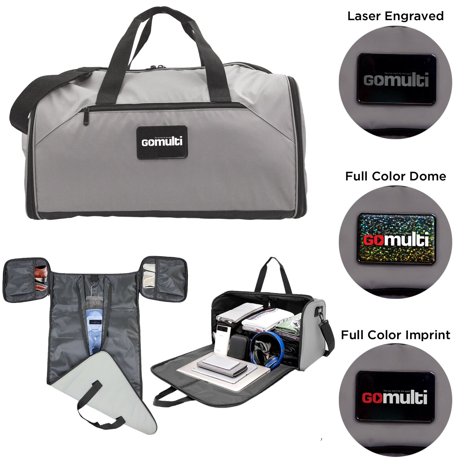 Custom Branded Garment Duffle Bag