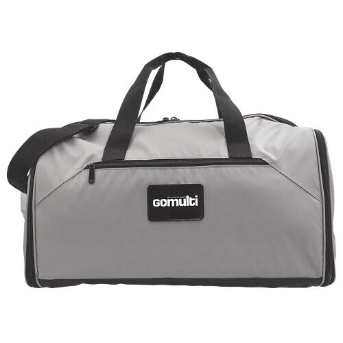 Branded Garment Duffle Bag Grey