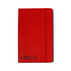 Branded Moleskine Hard Cover Ruled Large Notebook Scarlet Red