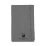 Branded Moleskine Hard Cover Ruled Large Notebook Slate Grey