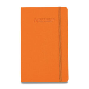 Branded Moleskine Hard Cover Ruled Large Notebook True Orange