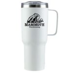 Custom Branded Mammoth 40 Oz Vacuum Insulated Mug - White