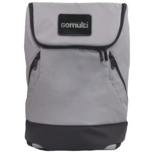 Branded Multifunctional Backpack Grey