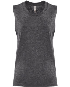 Branded Next Level ™ Women’s Festival Muscle Tank Charcoal