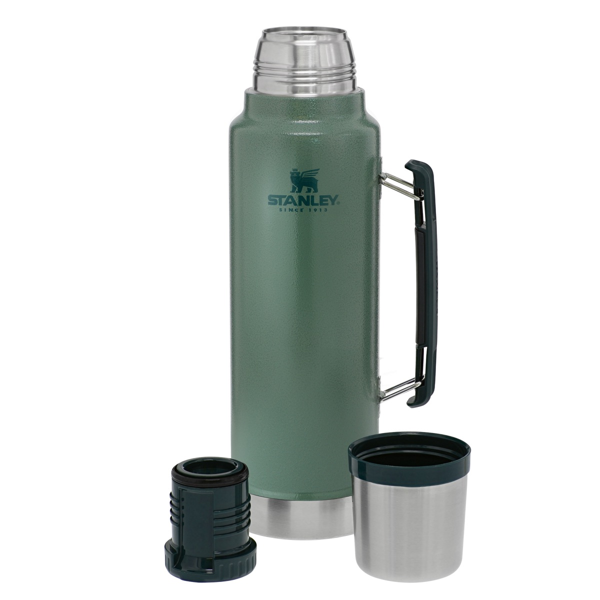 Branded Stanley® 1.5 qt Classic Vacuum Insulated Bottle Green