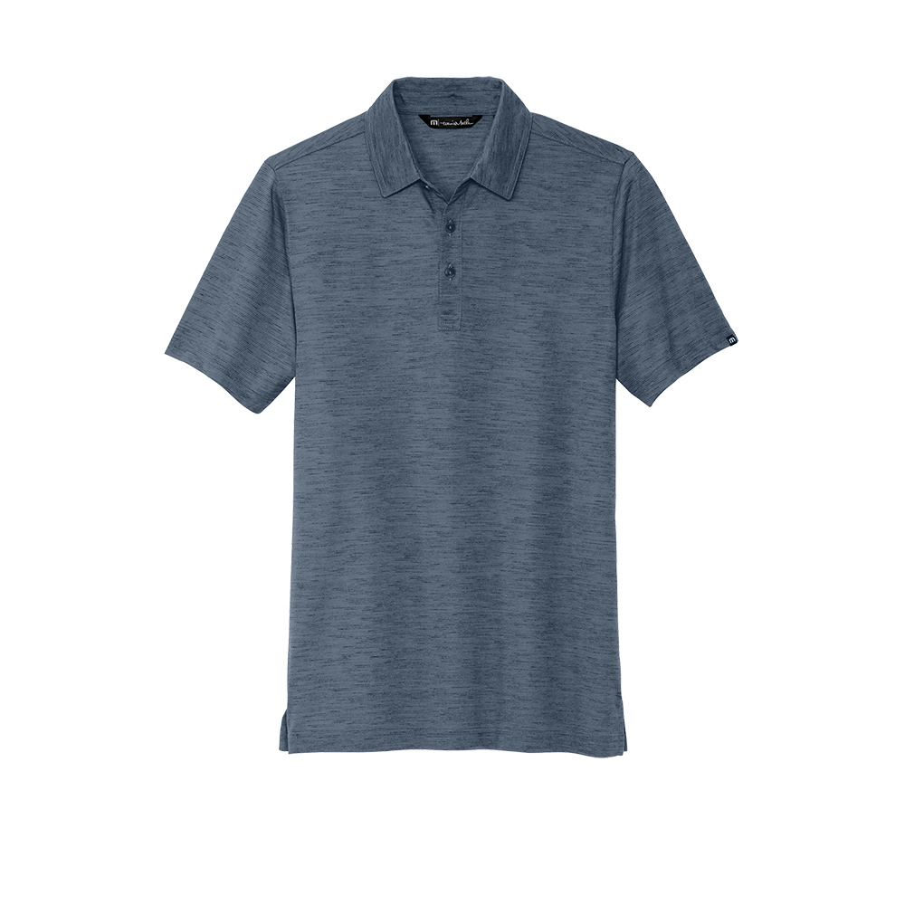 Branded TravisMathew Auckland Slub Polo Blue Nights