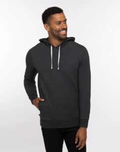 Branded TravisMathew Cloud Hoodie Heather Black