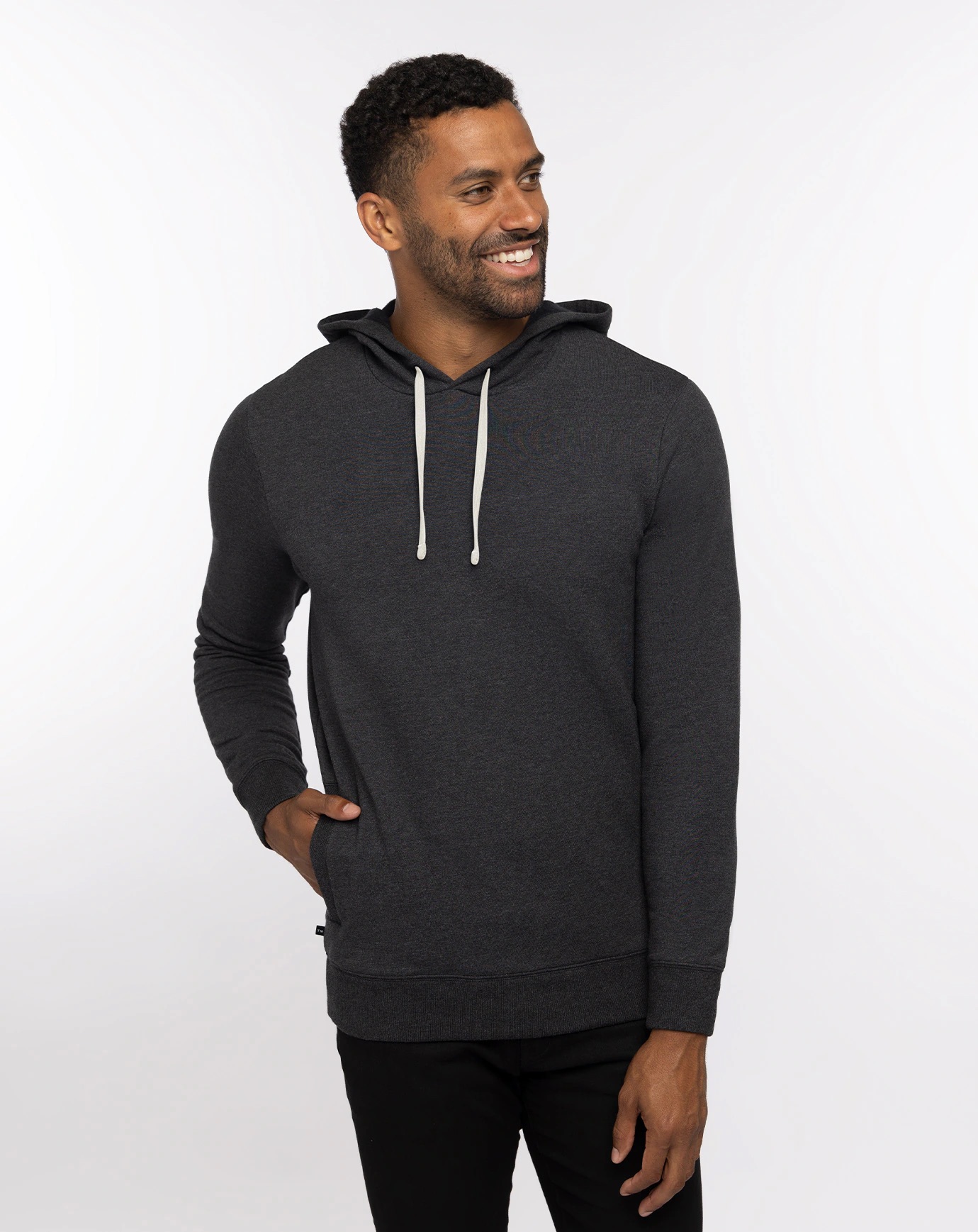 Custom Branded TravisMathew Hoodies - Heather Black