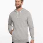 Custom Branded TravisMathew Hoodies - Heather Grey