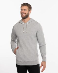 Branded TravisMathew Cloud Hoodie Heather Grey