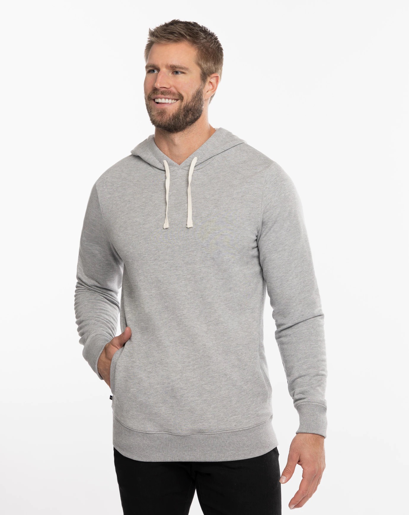 Custom Branded TravisMathew Hoodies - Heather Grey