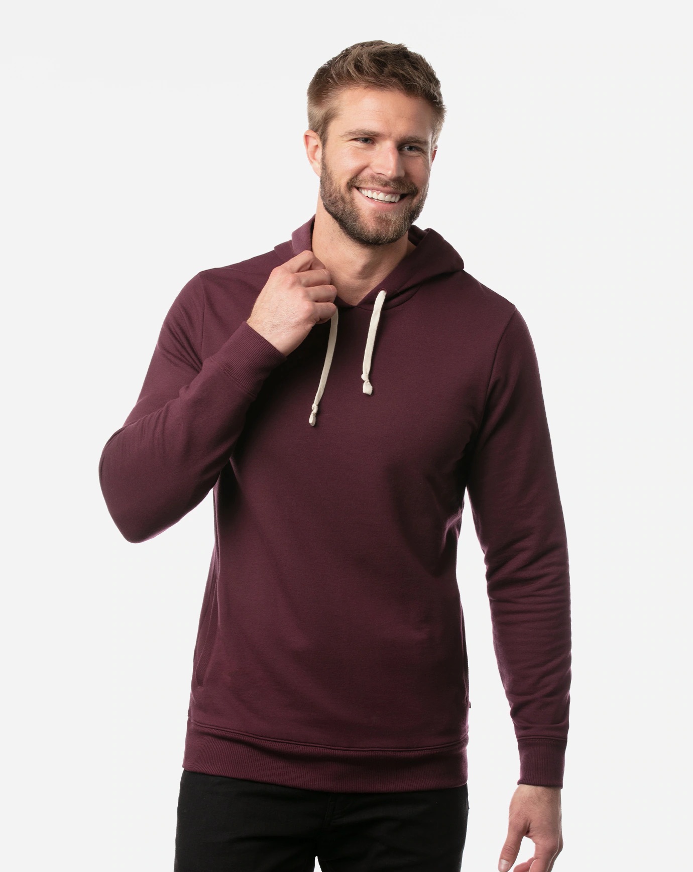 Custom Branded TravisMathew Hoodies - Tawny Port