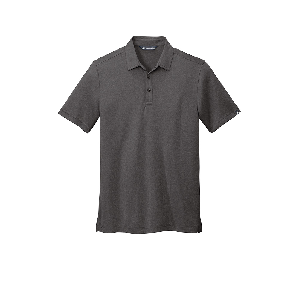 Custom Branded TravisMathew Polos - Quiet Shade Grey/Black